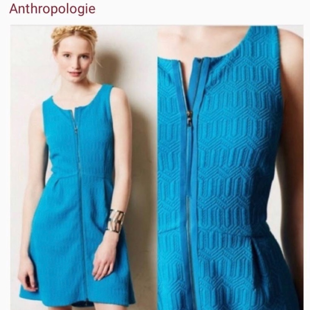 Anthropologie Leifsdottir Quilted Dress